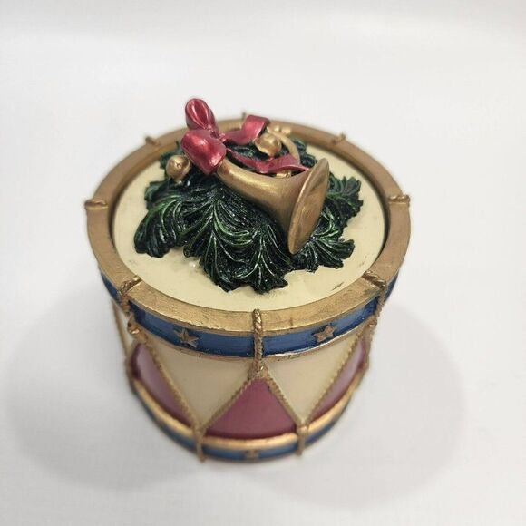 Kirkland's Mini Nutcracker Water Globe Box Christmas Snow Globe 4.5" - Picture 5 of 7